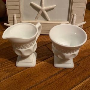 Vintage Cream & Sugar Set